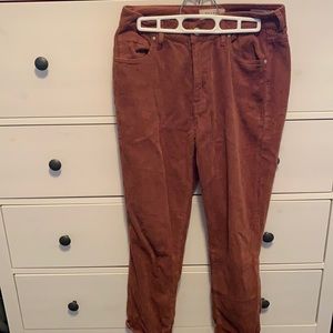 Pacsun Burnt Orange Corduroy Pants